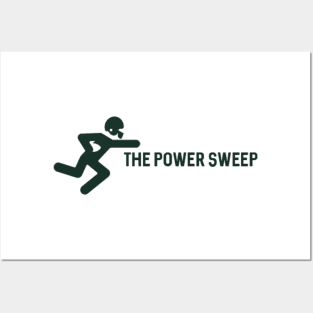 The Power Sweep (Green) Posters and Art
